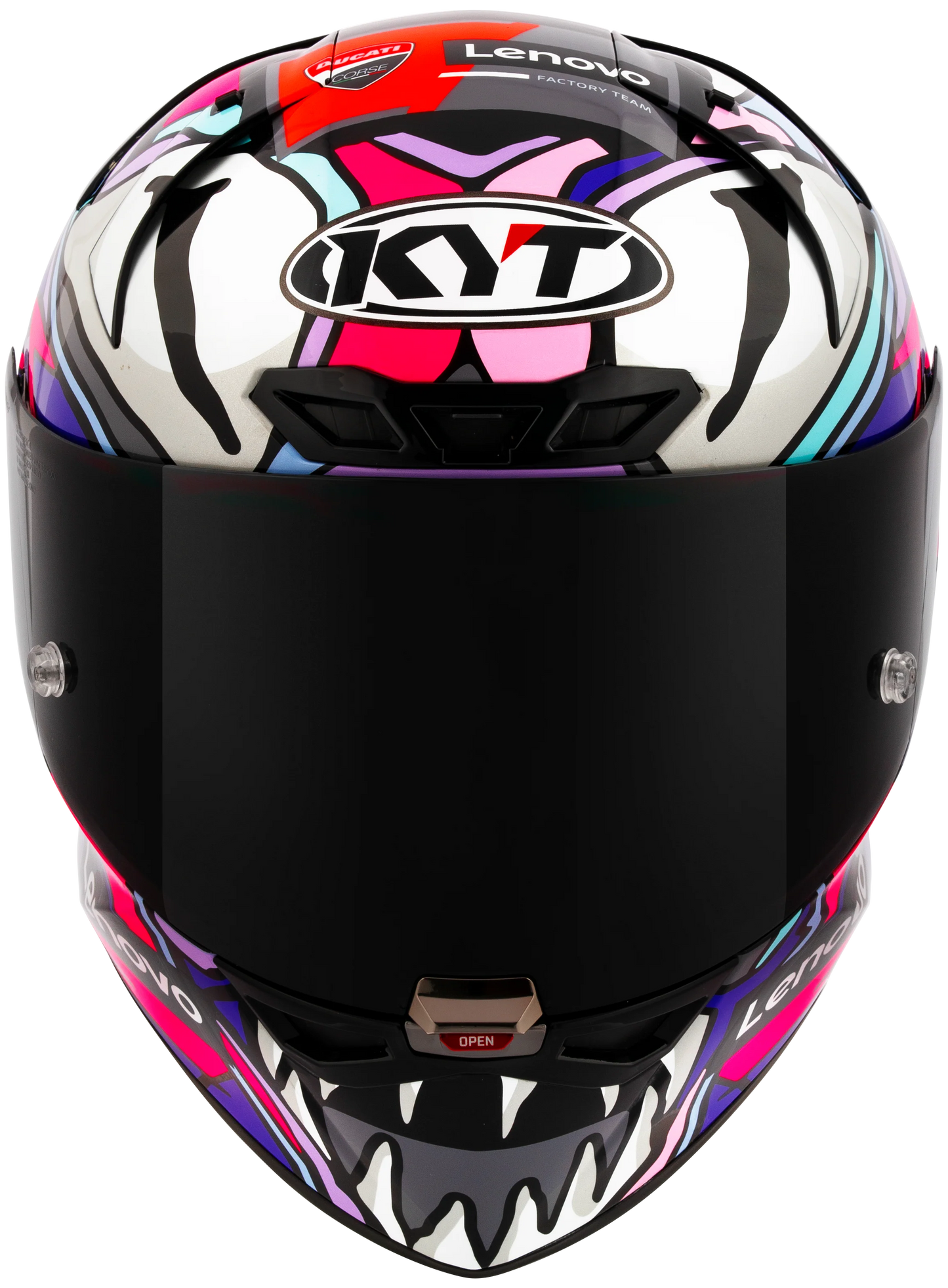 KYT HELMET KX-1 RACE GP BASTIANINI REPLICA 2023 WITH SPONSOR