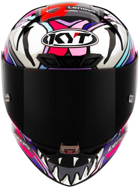 KYT HELMET KX-1 RACE GP BASTIANINI REPLICA 2023 WITH SPONSOR